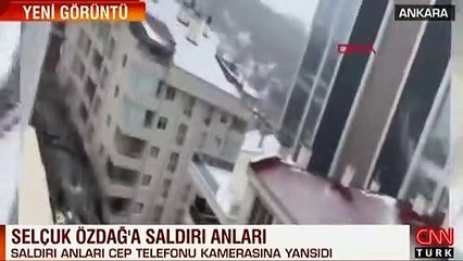 Selçuk Özdağ'a saldırı anları