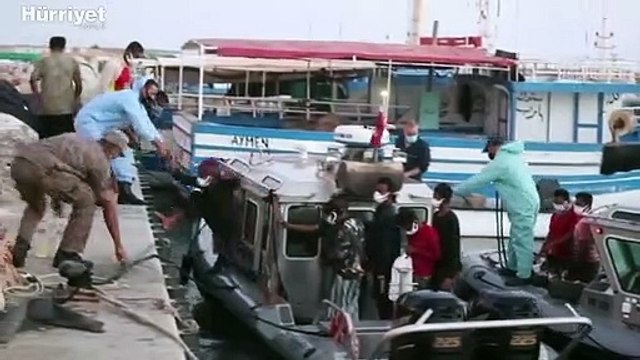 Tunus açıklarında 50 düzensiz göçmen kurtarıldı