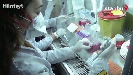 İstanbul'un en büyük koronavirüs test laboratuvarı