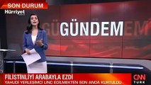 Filistinliyi aracıyla ezdi! Kan donduran anlar...