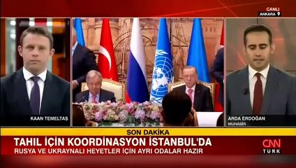 Tahıl için koordinasyon İstanbul'da