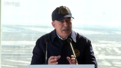 Milli Savunma Bakanı Hulusi Akar: Sığınaklarını başlarına yıktık