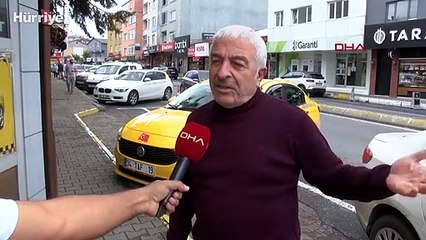 Sarıyer'de taksinin bagajında içinde 1 milyon 800 bin lira bulunan valiz unutuldu