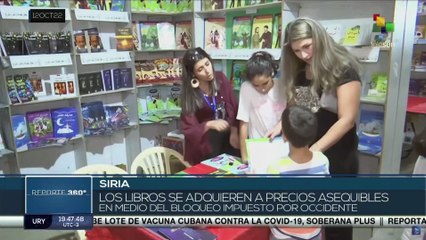 Siria desarrolla hasta el 22 de octubre la 2da Edición de la Feria del libro