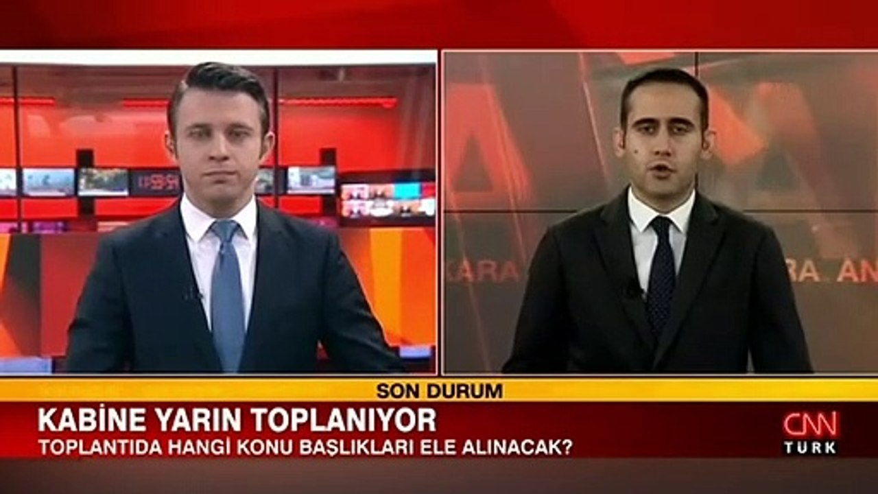 Kabine yarın toplanıyor