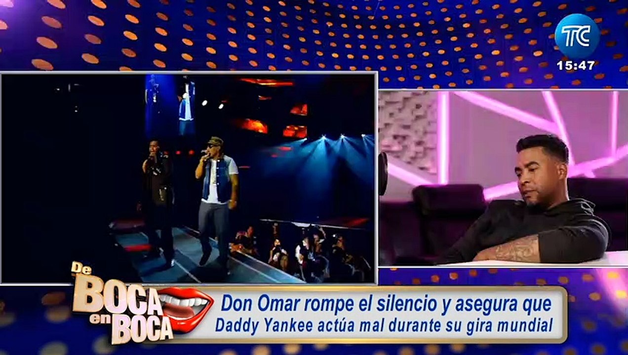 Daddy Yankee asegura que no volvería a trabajar con Don Omar