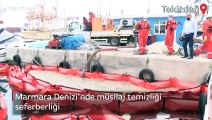 Marmara Denizi'nde müsilaj temizliği seferberliği