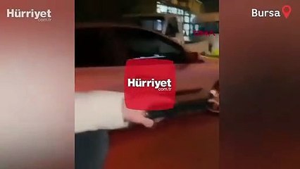Araçtan tabancayla rastgele ateş böyle açtılar