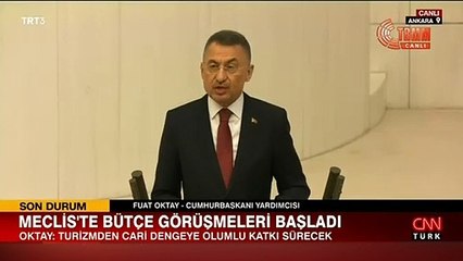 Mecliste Bütçe görüşmeleri... Fuat Oktay: Merkez Bankası rezervleri 126 milyar doları aştı