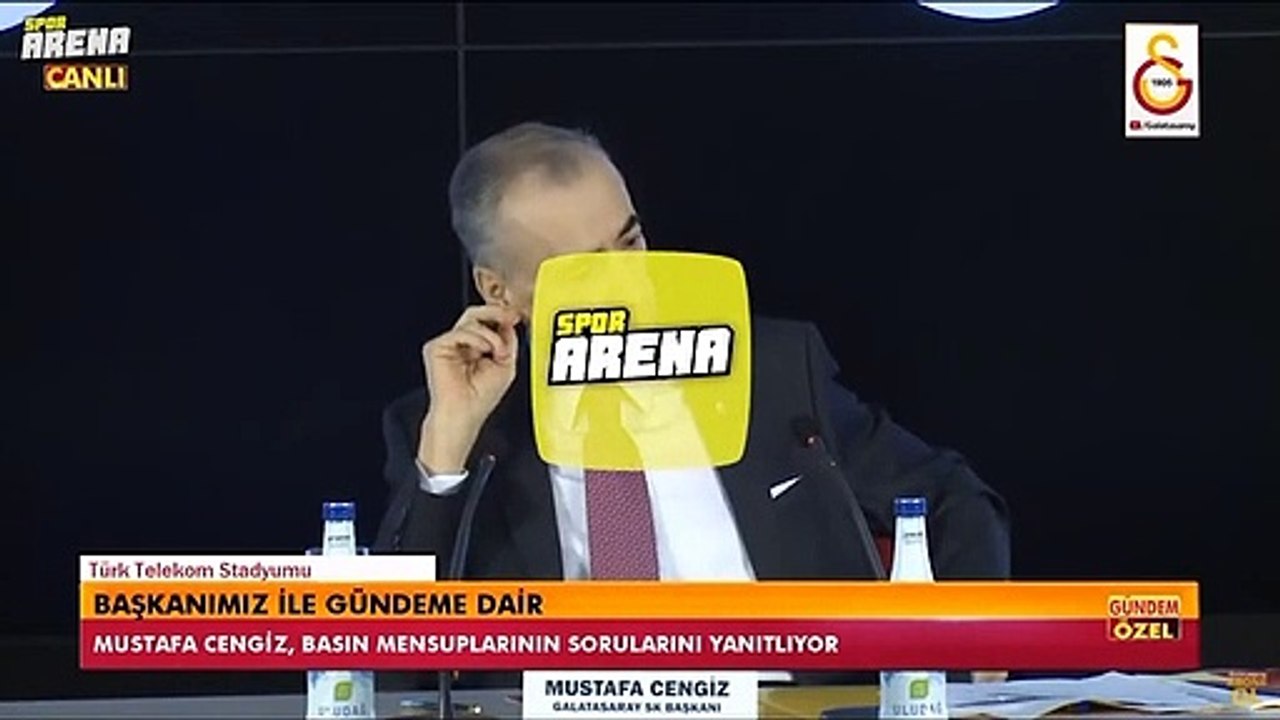 Galatasaray Başkanı Mustafa Cengiz: Fatih Terim'le devam etmeyi düşünmüyorum
