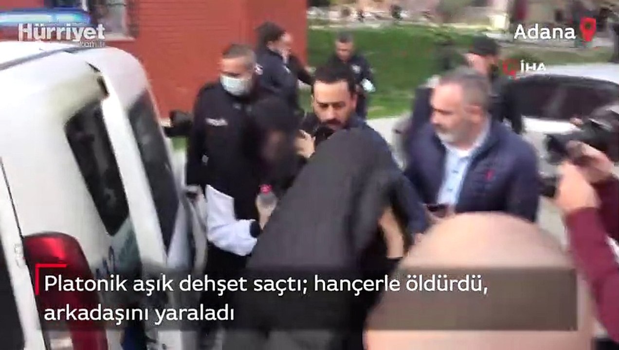 Platonik aşık dehşet saçtı! Hançerle öldürdü, arkadaşını yaraladı