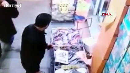 Güngören'de kılık değiştirerek defalarca hırsızlık yapan kişi kamerada