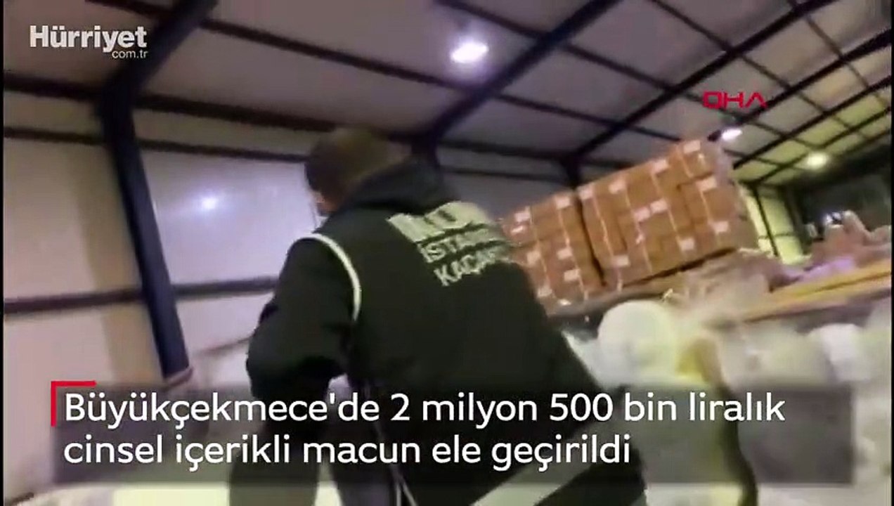 Büyükçekmece'de 2 milyon 500 bin liralık cinsel içerikli macun ele geçirildi