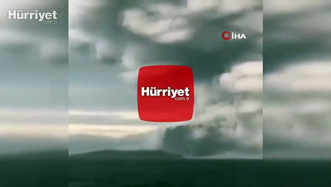 Hunga Ha'apai adasındaki yanardağda patlama