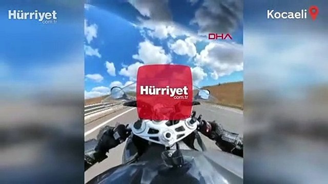 301 kilometre hızla radara girdi, 1339 lira ceza yedi