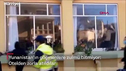 Yunanistan'dan göçmenlere zulüm