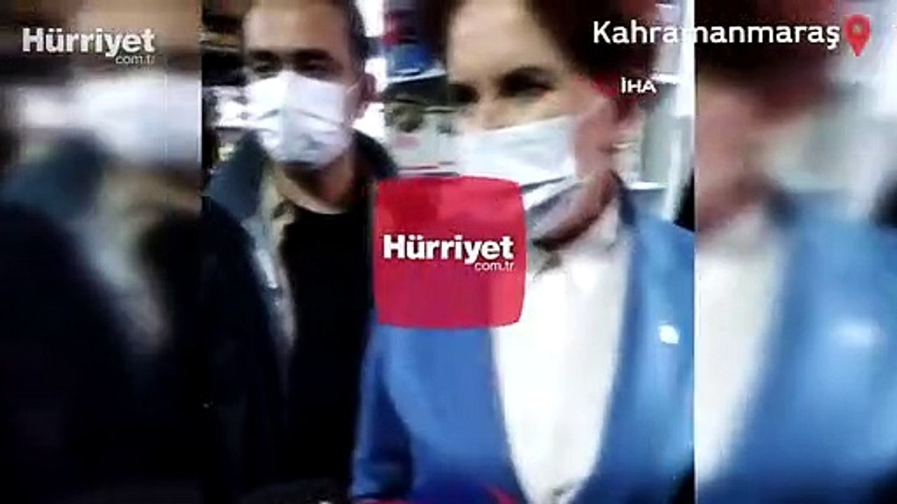Engelli vatandaşın sözleri Akşener'i kızdırdı! Apar topar iş yerinden ayrıldı