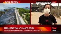 Manavgat'taki yangından acı haber geldi