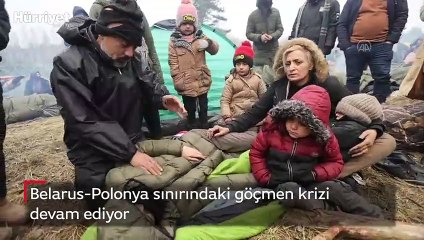 Download Video: Belarus-Polonya sınırındaki göçmen krizi devam ediyor