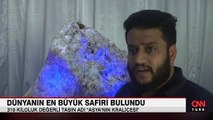 Dünyanın en büyük safiri bulundu