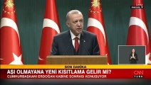Kritik Kabine Toplantısı sona erdi! Cumhurbaşkanı Erdoğan'dan önemli açıklamalar
