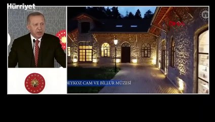 Cumhurbaşkanı Erdoğan'dan yatay mimari vurgusu