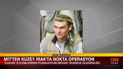 MİT'ten Kuzay Irak'ta nokta operasyon