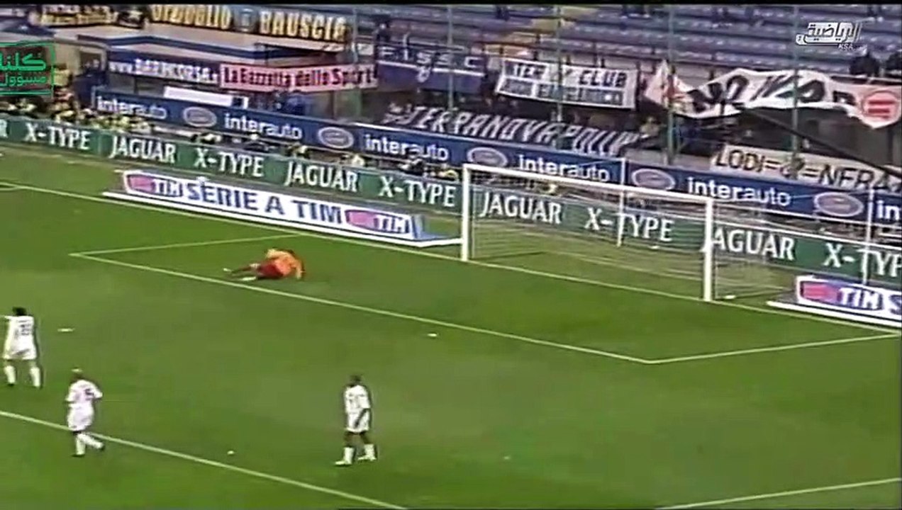 مباراة أنتر ميلان الايطالي 3 - 3 روما الايطالي...
