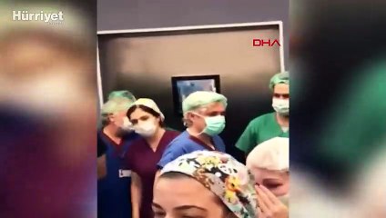 İlk rahim nakli yapılan Derya Sert'in oğlu Ömer'in ilk görüntüsü