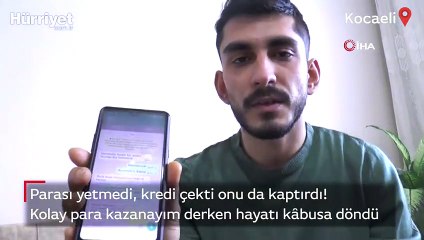 Kolay para kazanayım derken 70 bin lirasını kaptırdı!