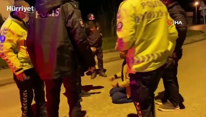 Alkollü sürücüden ilginç tepki  "Ehliyetimi  alacağına öldürün daha iyi"