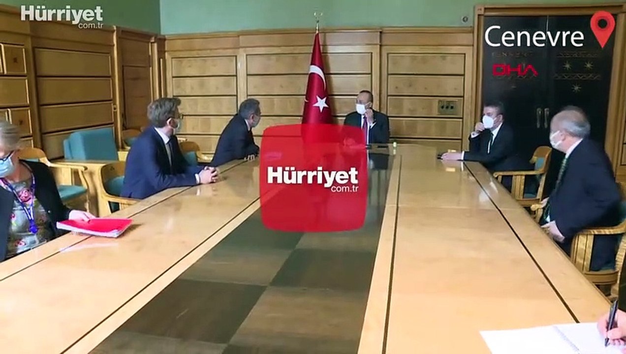 Bakan Çavuşoğlu, Uluslararası Kızılhaç Komitesi Başkanı ile görüştü