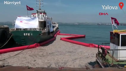 Yalova'da 13 günde 1662 metreküp müsilaj toplandı