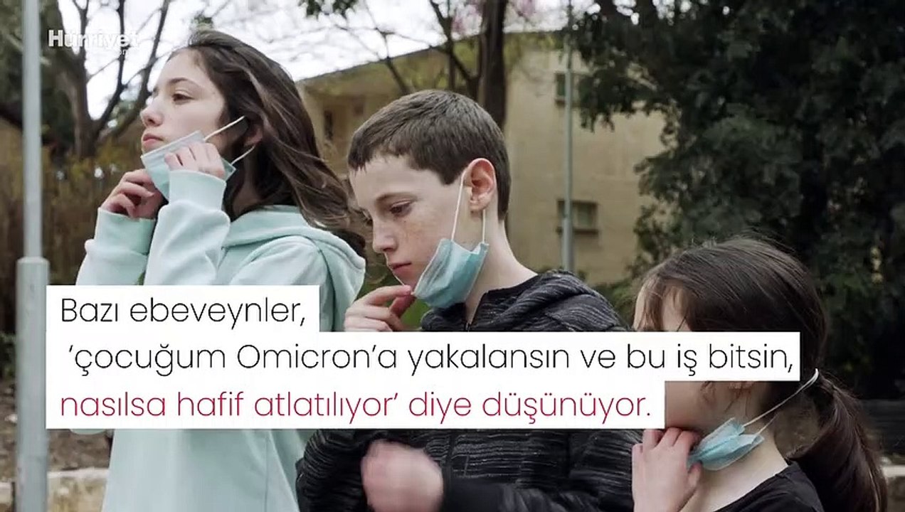 Omicron çocukları çok fazla etkiliyor