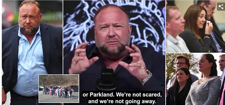 'We're not going away. We're not going to stop': Alex Jones vows to CONTINUE 'questioning' school shootings after bombshell $1B verdict over his Sandy Hook lies - the highest defamation payout EVER