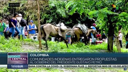 Pueblos indígenas expresan su apoyo en la construcción de la paz total en Colombia