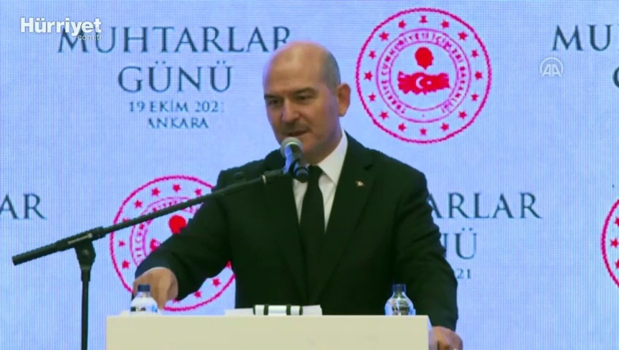 Bakan Soylu: "Bu aralar çok moda oldu canı sıkılan bir bildiri yayınlıyor"