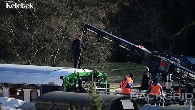 Trenin üzerinde nefes nefese