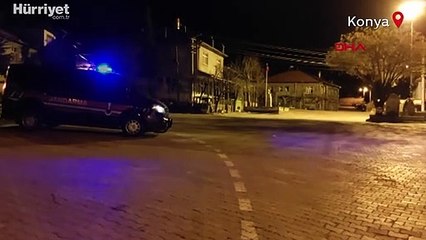 Konya'da bir mahallede mutasyonlu virüs karantinası