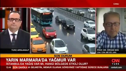 Yarın Marmara'da yağmur var