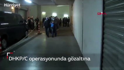 DHKP/C operasyonunda gözaltına alınan 4 şüpheli tutuklandı