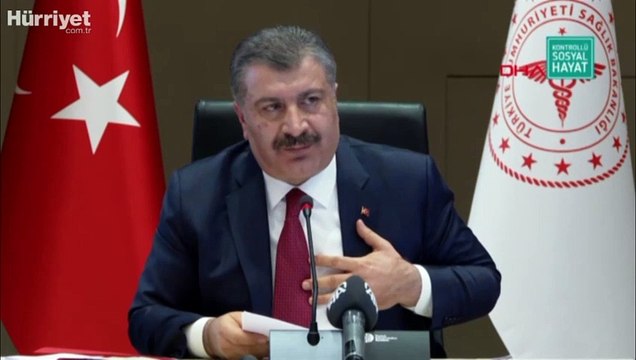 Son dakika haberi: Sağlık Bakanı Fahrettin Koca, Koronavirüs Bilim Kurulu toplantısının ardından açıklamalarda bulundu