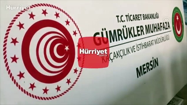 Mersin Limanı’nda 463 kilogram kokain ele geçirildi