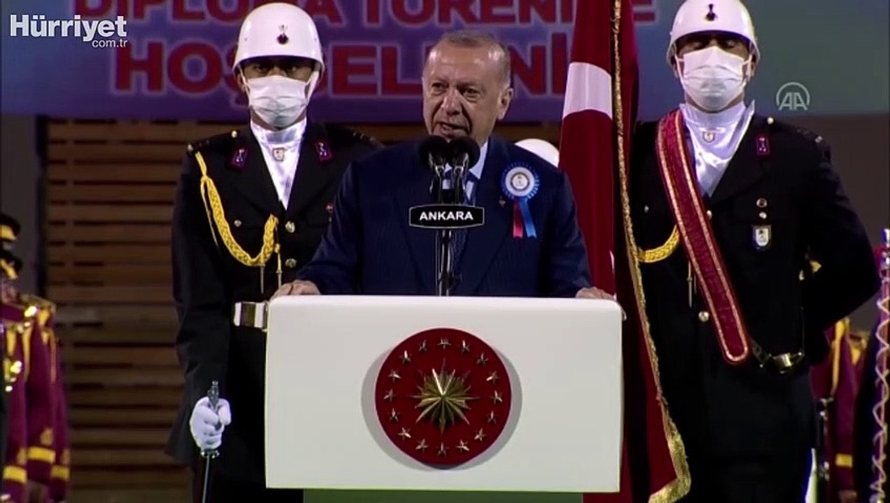 Cumhurbaşkanı Erdoğan, Jandarma ve Sahil Güvenlik Akademisi Subay ve Astsubay Öğrencileri Mezuniyet Töreni'ne katıldı
