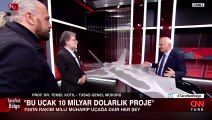 Türk Havacılık-Uzay Sanayii Genel Müdürü Temel Kotil, canlı yayında Milli Muharip Uçağı'nı anlattı