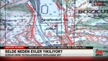 Sel felaketini yaşayan Bozkurt ilçesinin haritası çıkarıldı! Evler neden yıkıldı? Canlı yayında anlattı