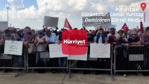 Maltepe'de aşı karşıtları tarafından miting yapıldı