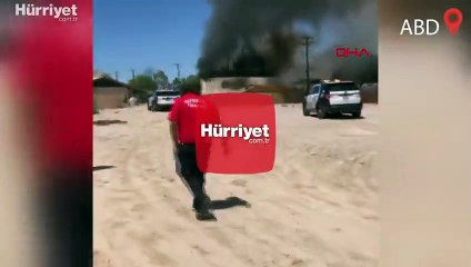 ABD'de askeri uçak düştü: 1 ölü