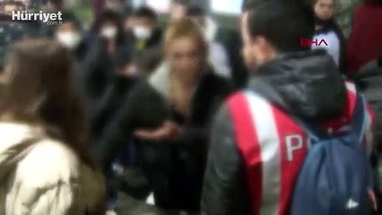 Taksim'de taciz iddiası 2 gözaltı