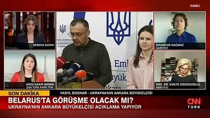 Ukrayna'nın Ankara Büyükelçisi Vasyl Bodnar Rusya'nın korkunç planını anlattı